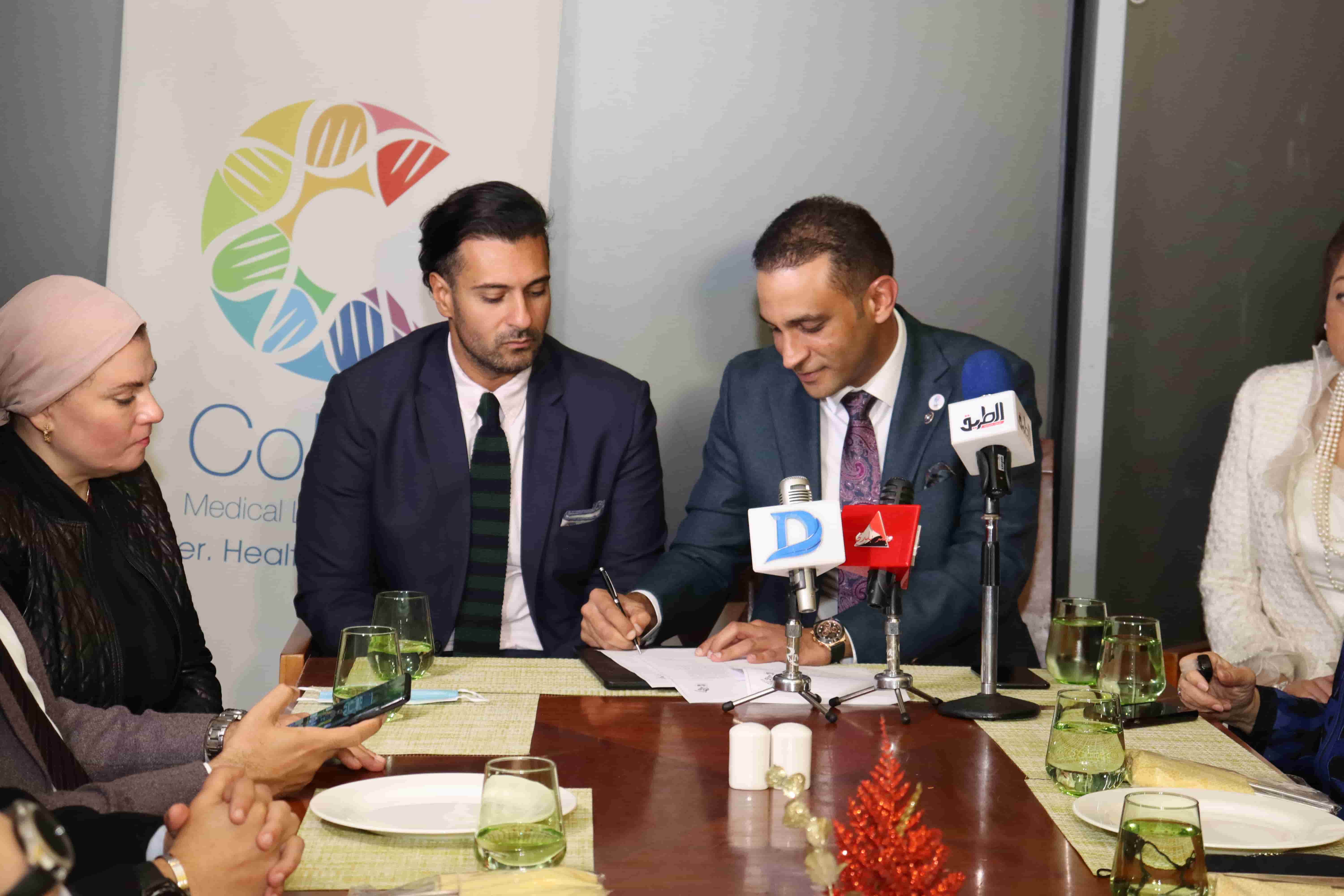 الجمعية توقع بروتكول تعاون مع معامل كلرز